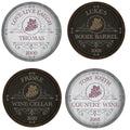 Beauteous Barrel Personalized Wine Cellar Sign (2 Designs)