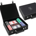 Personalized Black 100 Chip Poker Set