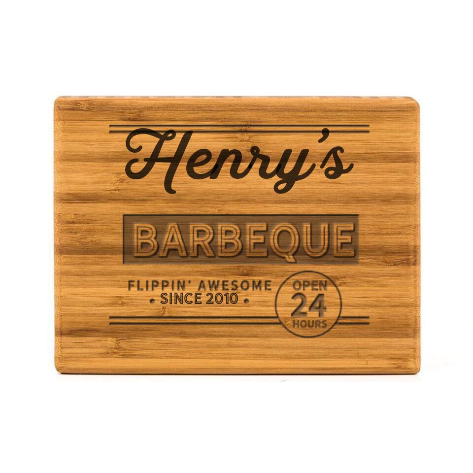 Personalized Bamboo Cutting Boards for Dad