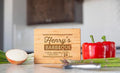 Personalized Bamboo Cutting Boards for Dad