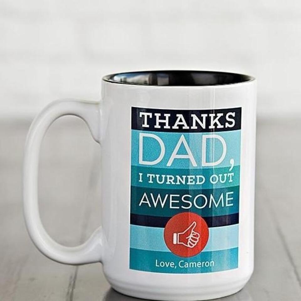 Personalized Mugs for Dad