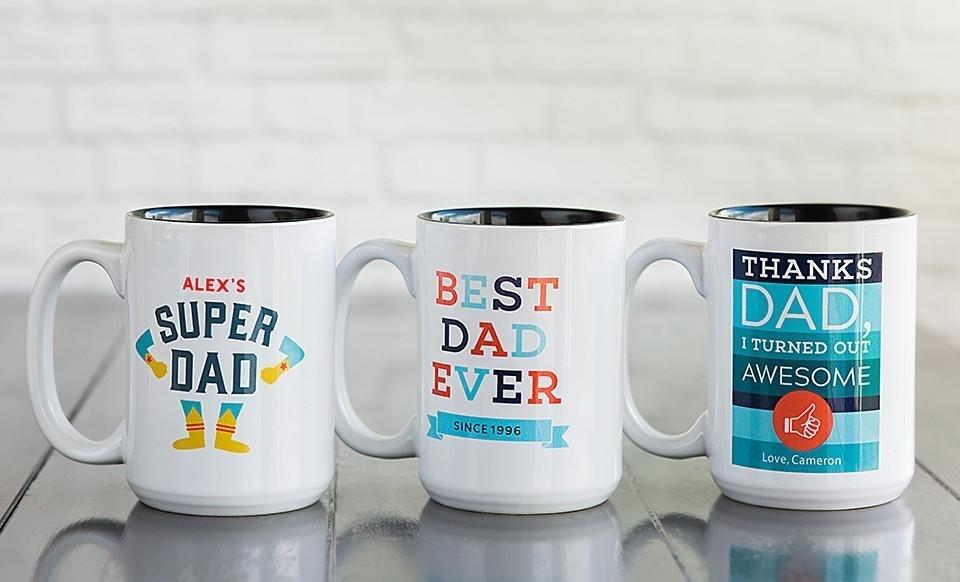 Personalized Mugs for Dad