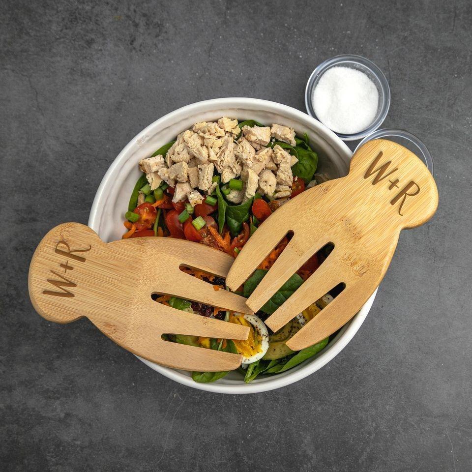 Personalized Salad Hands - Set of 2