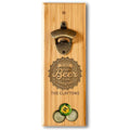 Personalized Magnetic Wall-Mounted Bottle Openers