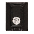 Personalized Monogram Wallet and Money Clip - Leather