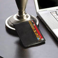 Personalized Monogram Wallet and Money Clip - Leather