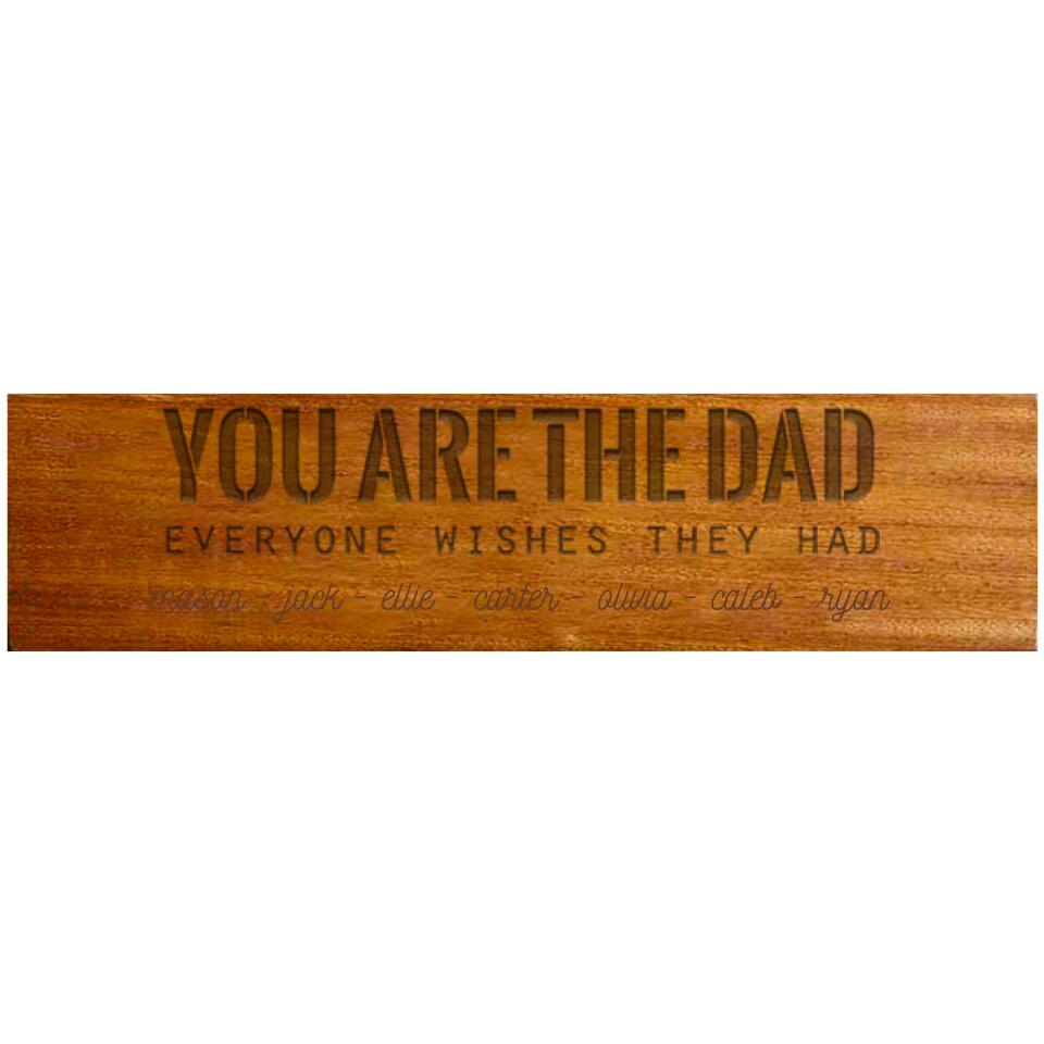 Personalized Wood Signs for Dad and Grandpa