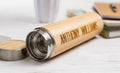 Personalized Insulated Bamboo Water Bottles