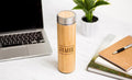 Personalized Insulated Bamboo Water Bottles