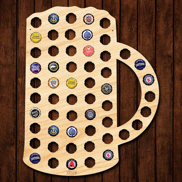 Beer Mug Beer Cap Map