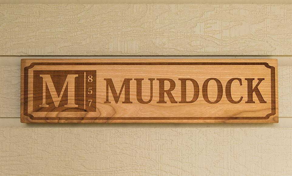 Perfectly Personalized House Signs (5X20)