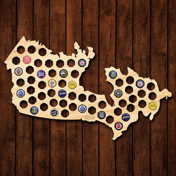 Canada Beer Cap Map
