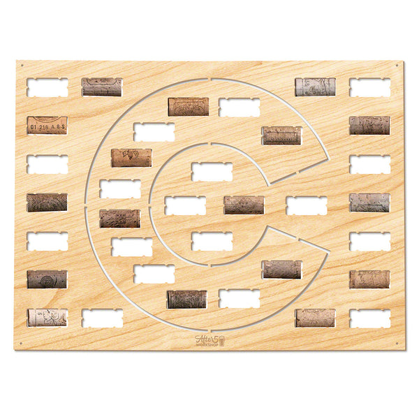 Colorado Wine Cork Map