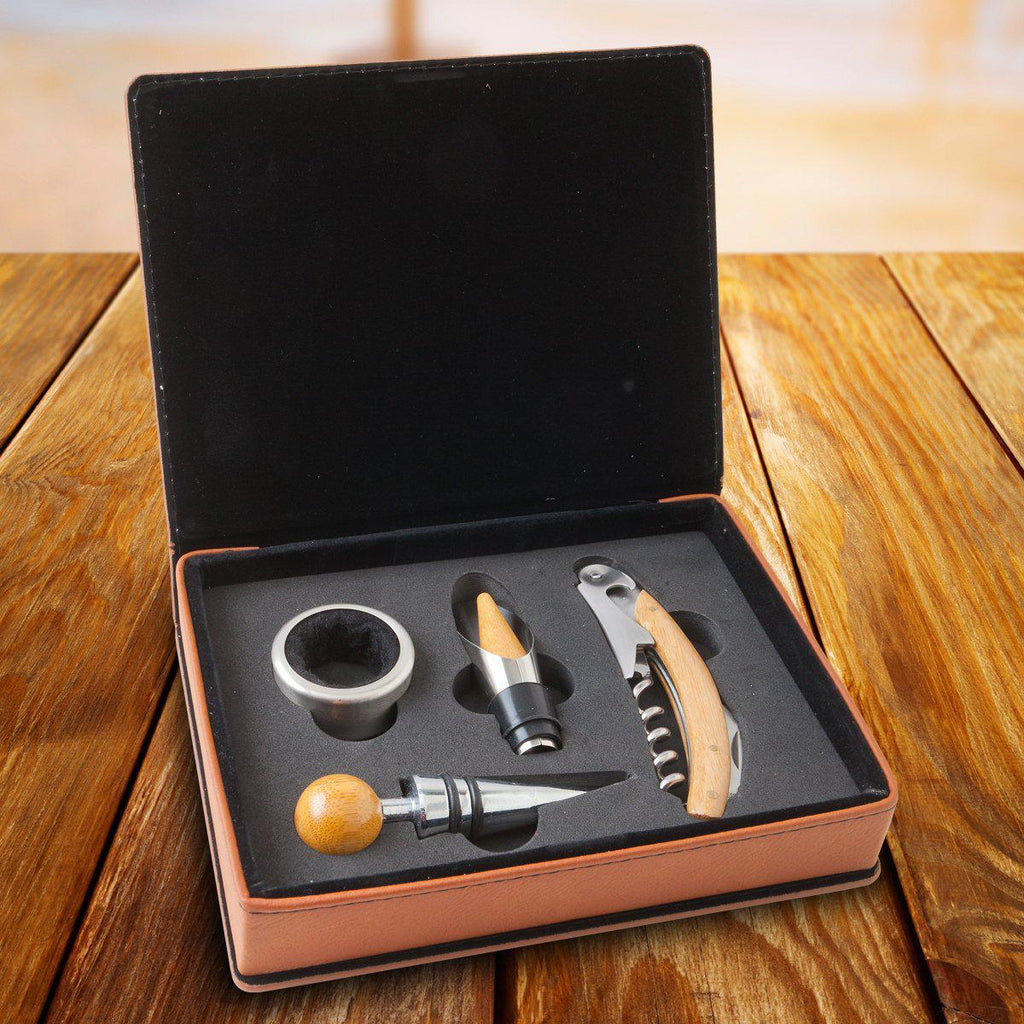 Rawhide 4 Piece Wine Tool Set