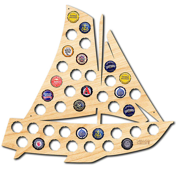 Sailboat Beer Cap Holder