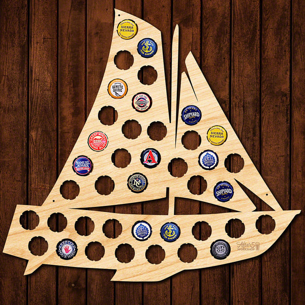 Sailboat Beer Cap Holder
