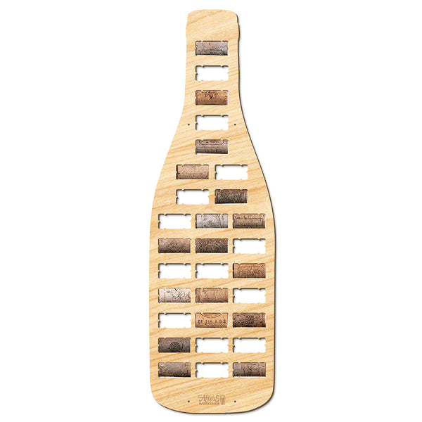 Wine Bottle Wine Cork Map