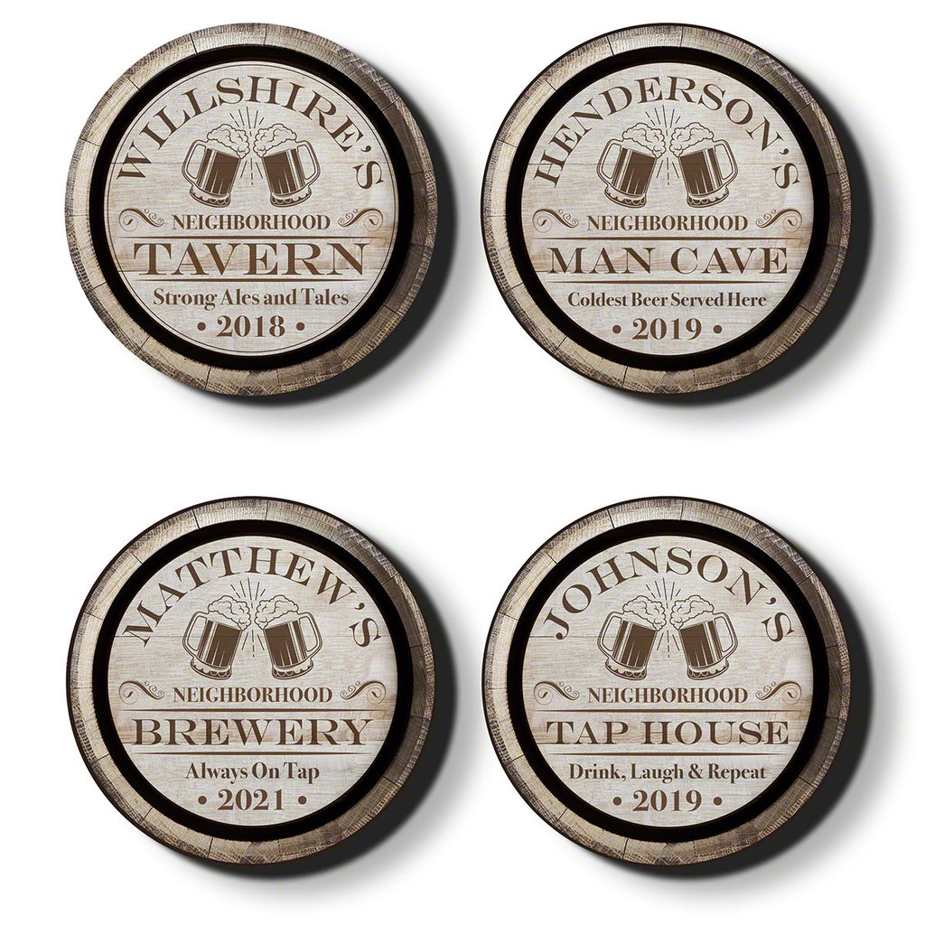 Ales and Tales Neighborhood Tavern Custom Sign