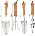 4 Pcs Heavy Duty Stainless Steel Gardening Kit