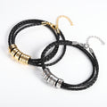 Personality Men Leather Braided Bracelet