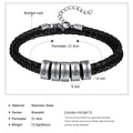 Personality Men Leather Braided Bracelet