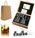 Whiskey Stones & Glasses Set