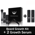 4 Pcs/Set Men Beard Growth Kit