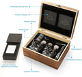 Whiskey Stones & Glasses Set