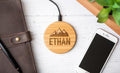Personalized Wireless Phone Chargers (Wooden)