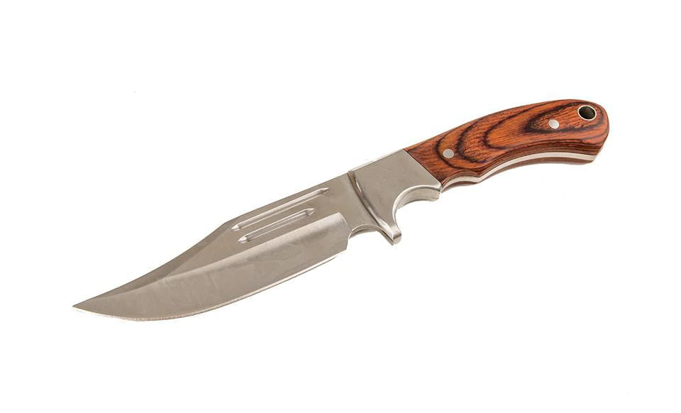 Personalized Wood Handle Hunting Knife