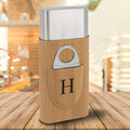 Personalized Cigar Holder - Bamboo