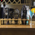 Svin Bartender Kit, 20 Piece Bar Tool Set with Bamboo Stand, Cocktail Shaker Set, Stainless Steel Bar Tools for Drink RT