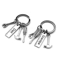 New Dad Letters Keychains