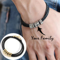 Personality Men Leather Braided Bracelet